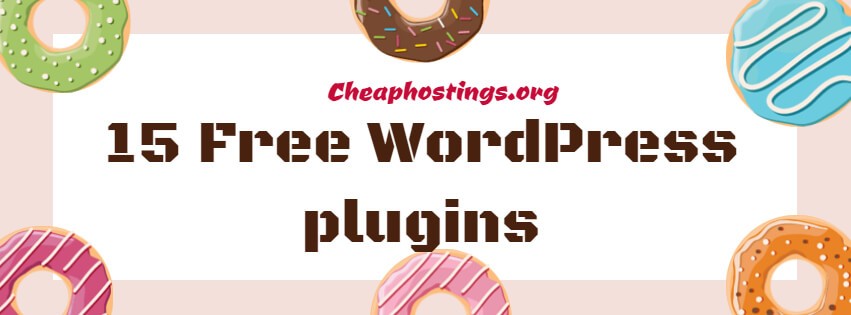15 Free WordPress plugins 